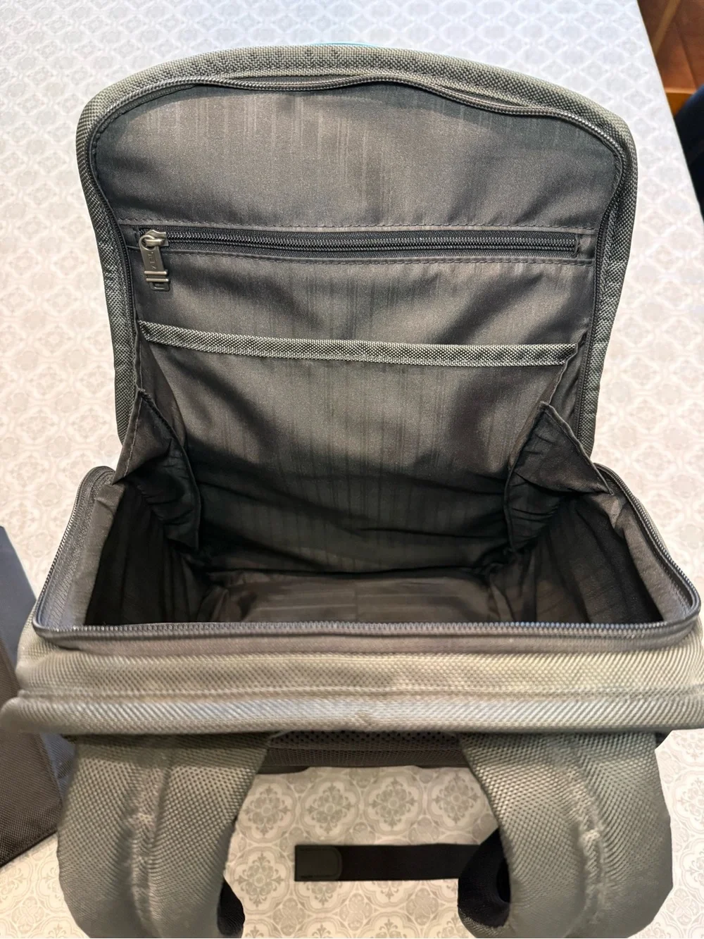 TUMI Compact Laptop Brief Pack Gray